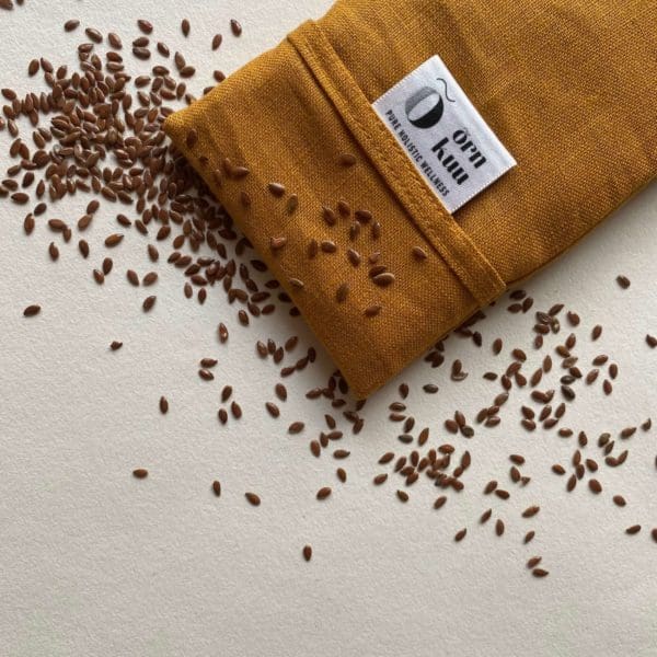 Pure Linen Weighted Eye Pillow - Image 5