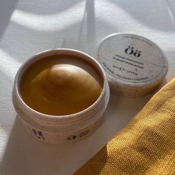 Öö Facial Serum & Linen Eye Pillow Set
